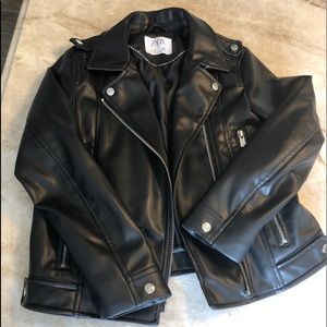 Girls Zara motorcycle jacket